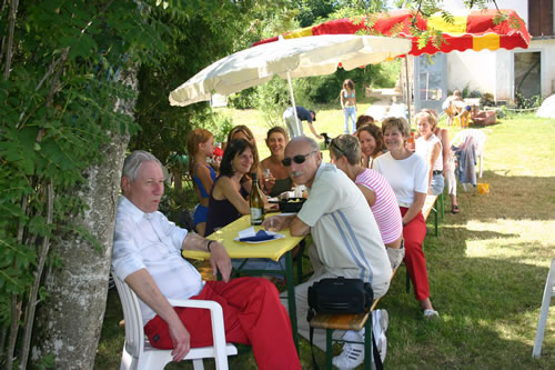 A l'ombre du sorbier, on se dit rendez-vous dans un an!